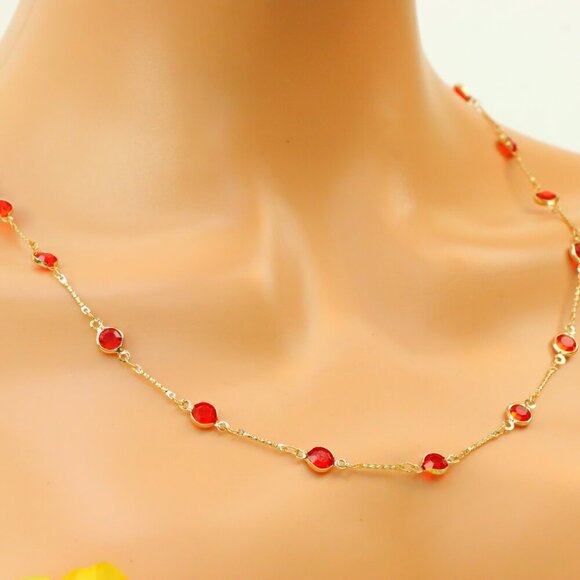 Minimalist Necklace, Sleek & Modern Design, Women’s Fashion, YC110452-N - Picture 8 of 10